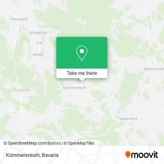 Карта Kümmersreuth