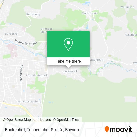 Buckenhof, Tennenloher Straße map