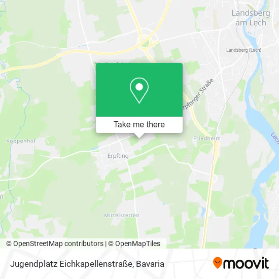 Карта Jugendplatz Eichkapellenstraße