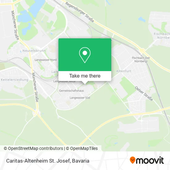 Карта Caritas-Altenheim St. Josef
