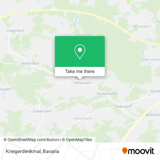Карта Kriegerdenkmal
