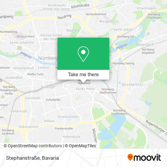 Карта Stephanstraße