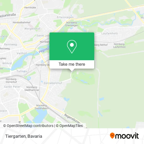 Карта Tiergarten