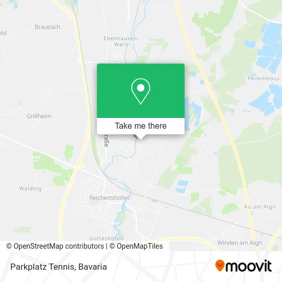 Карта Parkplatz Tennis