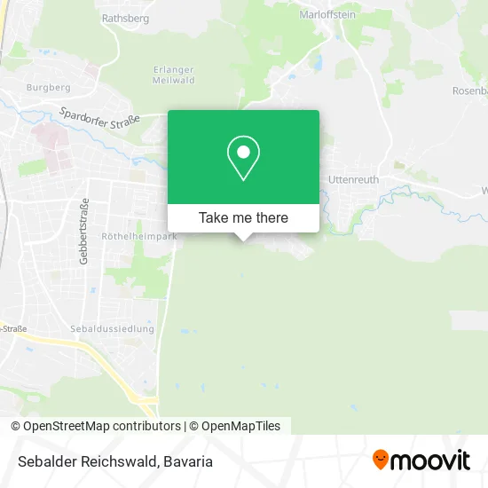 Карта Sebalder Reichswald