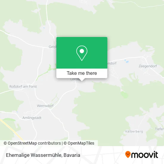 Ehemalige Wassermühle map