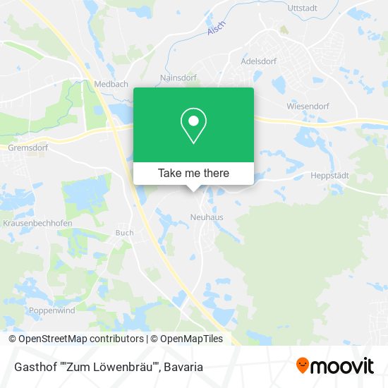 Gasthof ""Zum Löwenbräu"" map