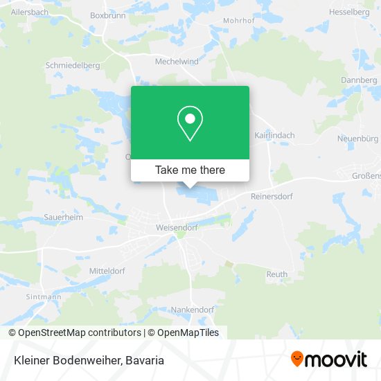 Kleiner Bodenweiher map