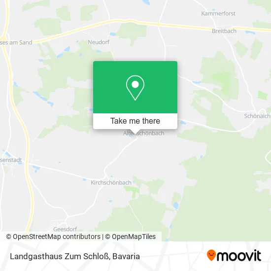 Карта Landgasthaus Zum Schloß