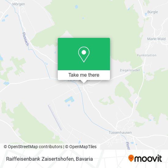 Raiffeisenbank Zaisertshofen map