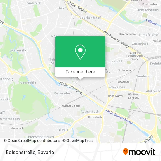 Карта Edisonstraße