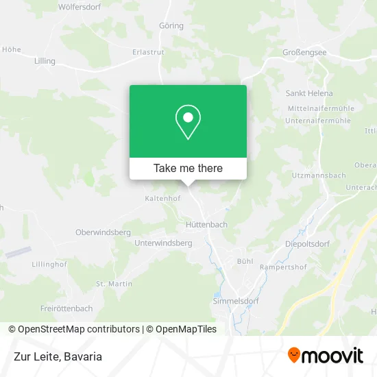 Карта Zur Leite