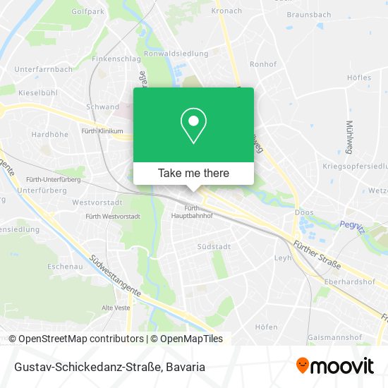 Gustav-Schickedanz-Straße map
