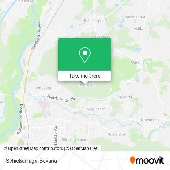 Карта Schießanlage
