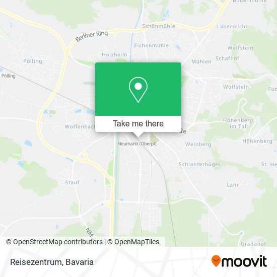 Карта Reisezentrum
