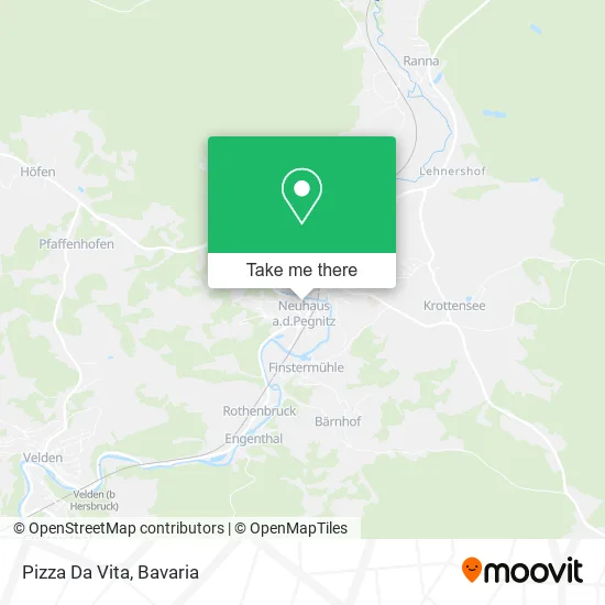 Карта Pizza Da Vita