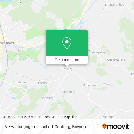 Verwaltungsgemeinschaft Gosberg map