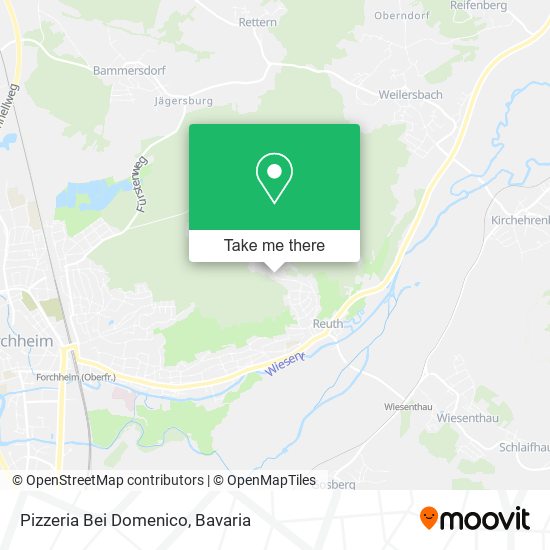 Pizzeria Bei Domenico map