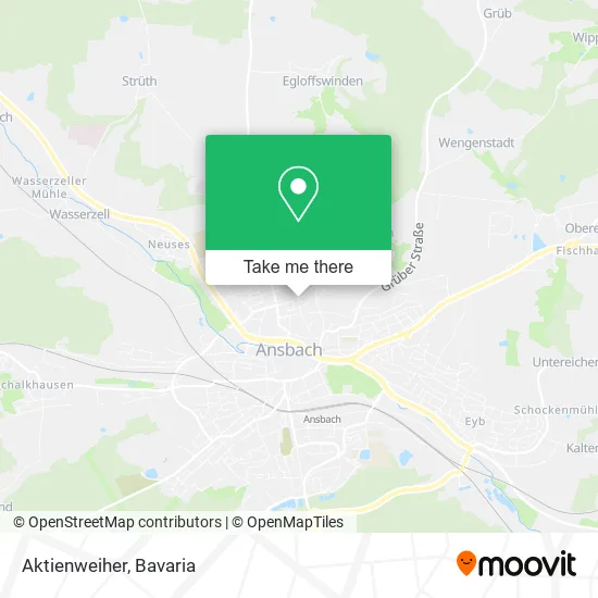 Карта Aktienweiher