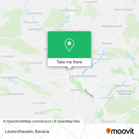 Карта Leutershausen