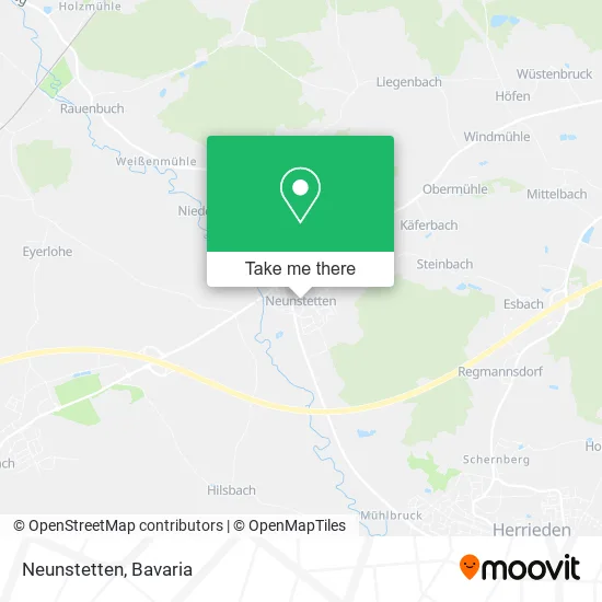 Карта Neunstetten