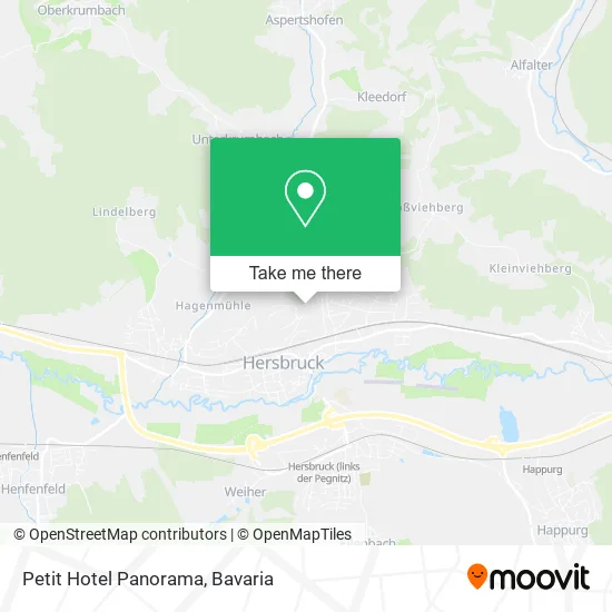 Карта Petit Hotel Panorama