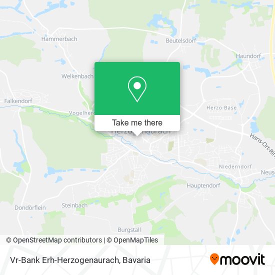 Vr-Bank Erh-Herzogenaurach map