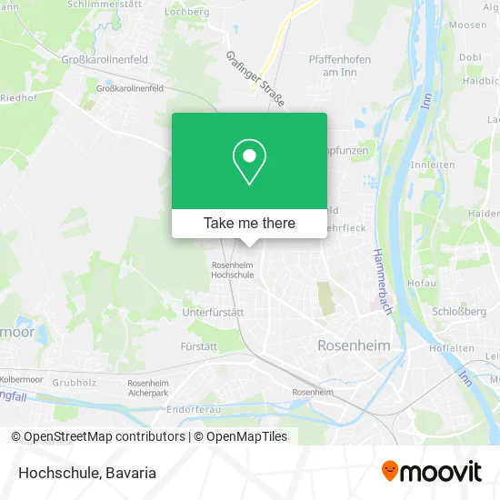 Hochschule map