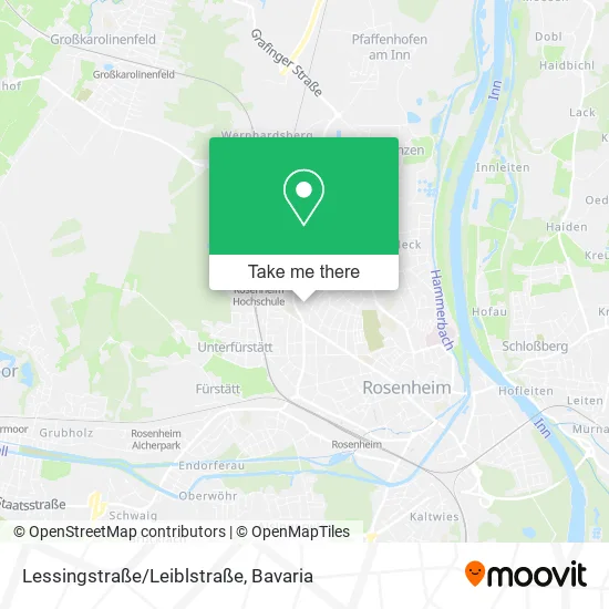 Карта Lessingstraße/Leiblstraße