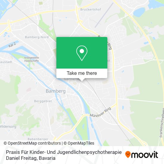 Praxis Für Kinder- Und Jugendlichenpsychotherapie Daniel Freitag map