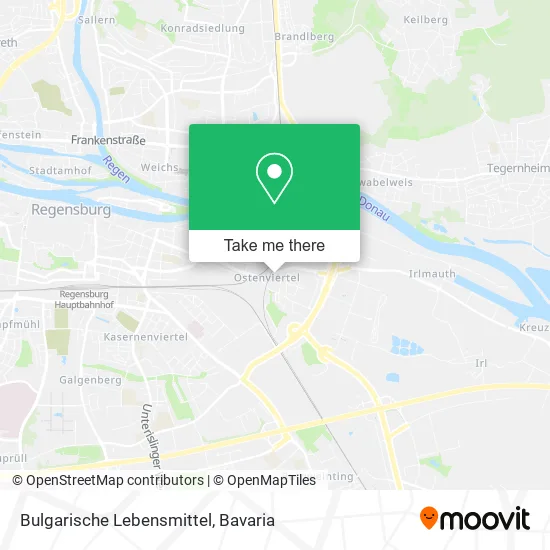 Карта Bulgarische Lebensmittel