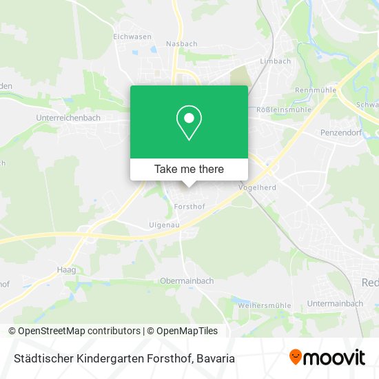 Städtischer Kindergarten Forsthof map