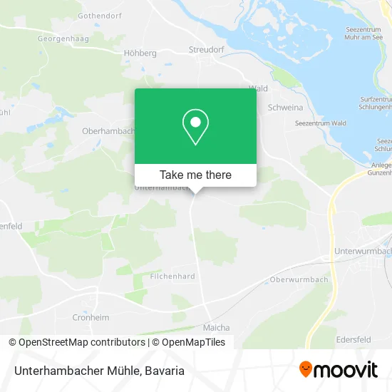 Карта Unterhambacher Mühle