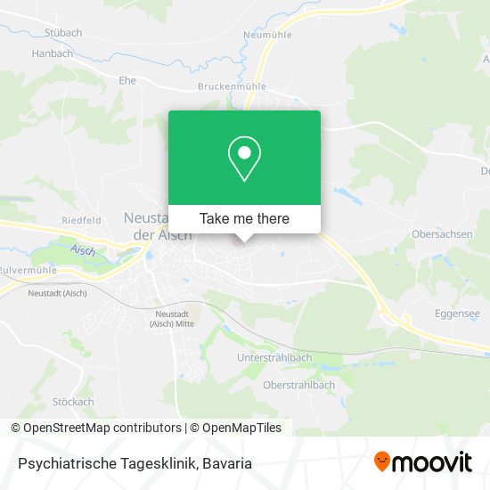 Psychiatrische Tagesklinik map