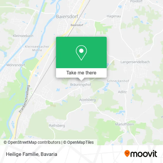 Карта Heilige Familie