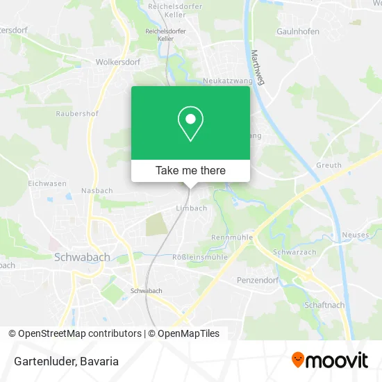 Карта Gartenluder