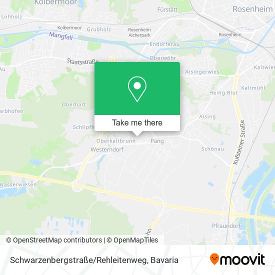 Schwarzenbergstraße / Rehleitenweg map