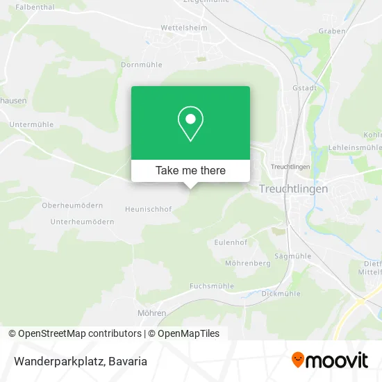 Карта Wanderparkplatz