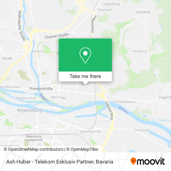 Карта Ash Huber - Telekom Exklusiv Partner