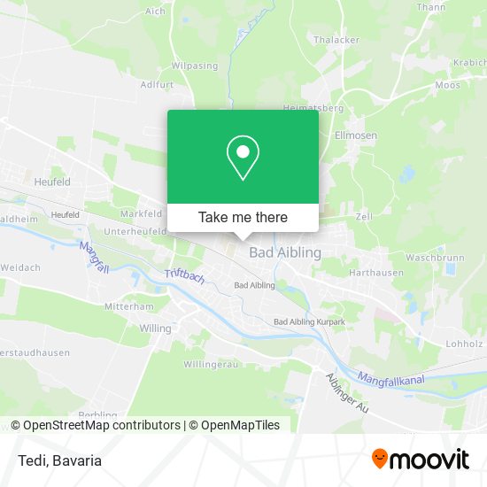 Карта Tedi