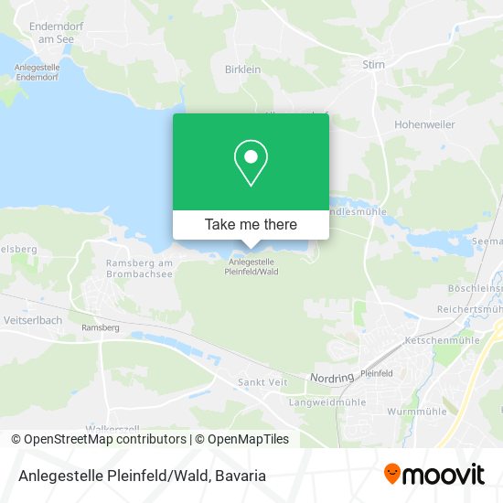 Anlegestelle Pleinfeld/Wald map