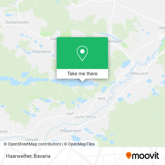 Карта Haarweiher