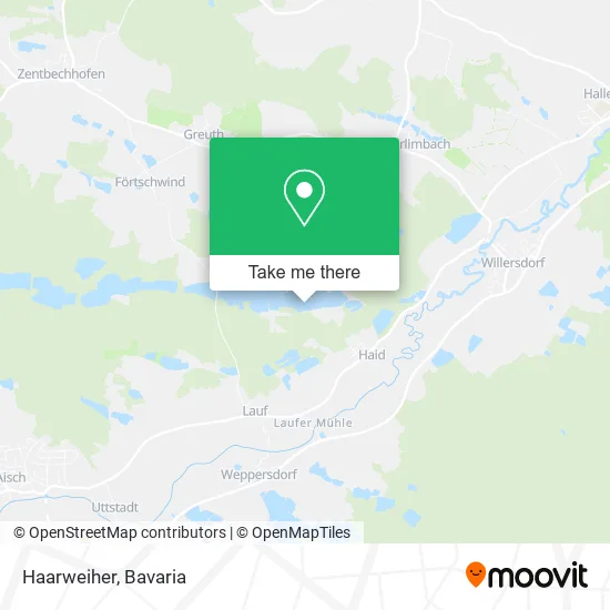 Карта Haarweiher