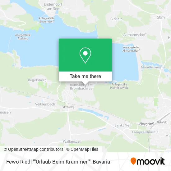Карта Fewo Riedl ""Urlaub Beim Krammer""