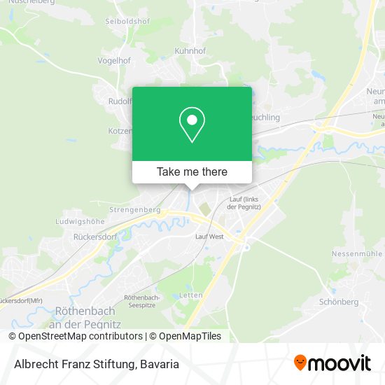 Albrecht Franz Stiftung map