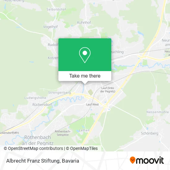 Карта Albrecht Franz Stiftung