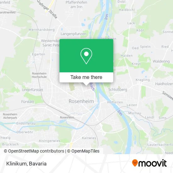 Карта Klinikum