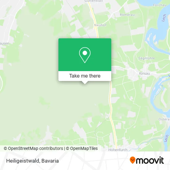 Карта Heiligeistwald