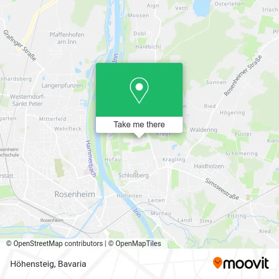 Карта Höhensteig