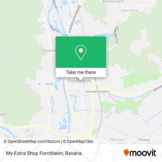 My-Extra Shop Forchheim map